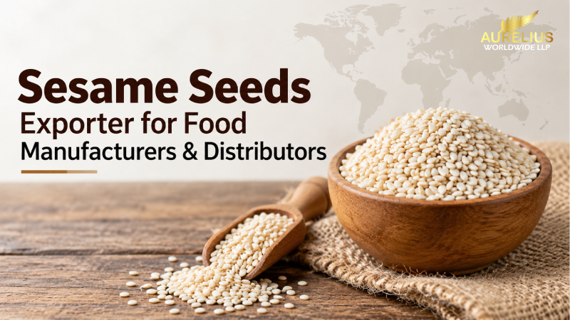 Sesame Seeds Exporter for Food Manufacturers & Distributors