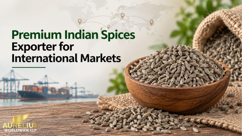 Premium Indian Spices Exporter for International Markets