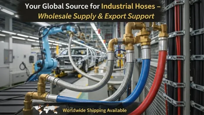 Your Global Source for Industrial Hoses – Wholesale Supply & Export Support