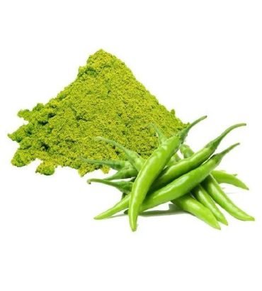 Dehydrated Green Chilli Powder