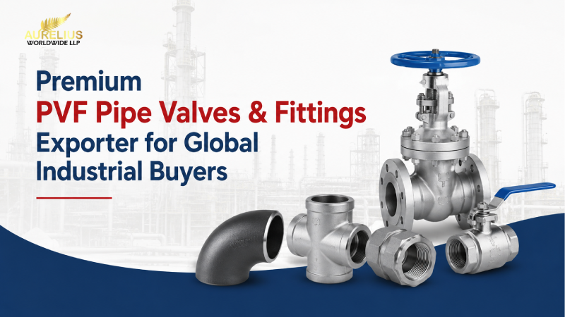 Premium PVF Pipe Valves & Fittings Exporter for Global Industrial Buyers